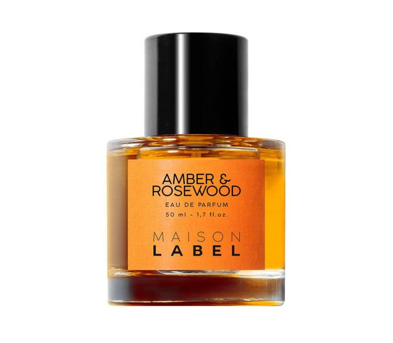 Maison Label Eau de Parfum MAISON LABEL - AMBER & ROSEWOOD EDP 50ML von Maison Label