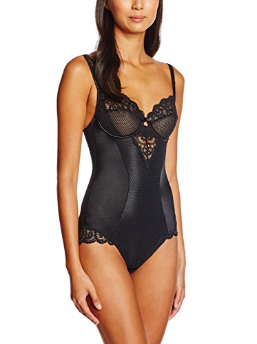 Maison Lejaby 13853-04 Damen Gaby Body Schwarz mit Spitze 80C von Maison Lejaby