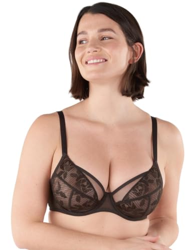 Maison Lejaby Damen Attitude BH, anthrazit, 75D von Maison Lejaby