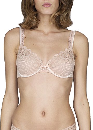 Maison Lejaby Damen BH Gaby-Cerclé, Beige, 34D (Herstellergröße: 90D) von Maison Lejaby