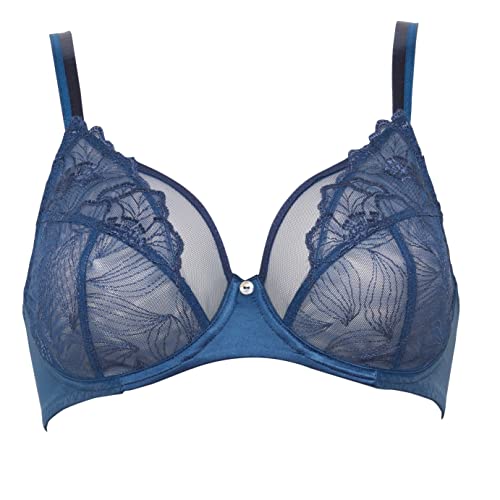 Maison Lejaby Damen Flora BH, Nachtblau, XS von Maison Lejaby