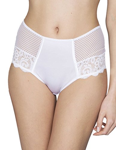 Maison Lejaby Damen Gaby Höschen mit hoher Taille, weiß, 4 von Maison Lejaby