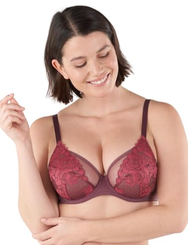 Maison Lejaby Damen Ikat Blume BH, Bordeaux, 65G von Maison Lejaby