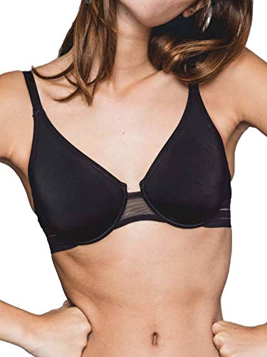 Maison Lejaby Damen NUFIT BH, Schwarz (Schwarz 04), 70E (Hersteller Größe:85E) von Maison Lejaby