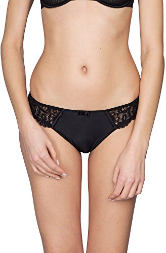 Maison Lejaby Damen Slip Gaby Taillenslip, Schwarz, 40 (Herstellergröße: 4) von Maison Lejaby