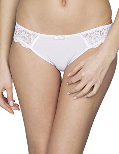 Maison Lejaby Damen Slip Gaby Taillenslip, Weiß, 38 (Herstellergröße: 3) von Maison Lejaby