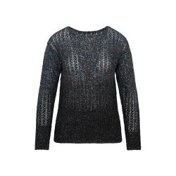 Maison Margiela Blauer Pailletten-pullover Mit Rundhalsausschnitt - Damen von Maison Margiela