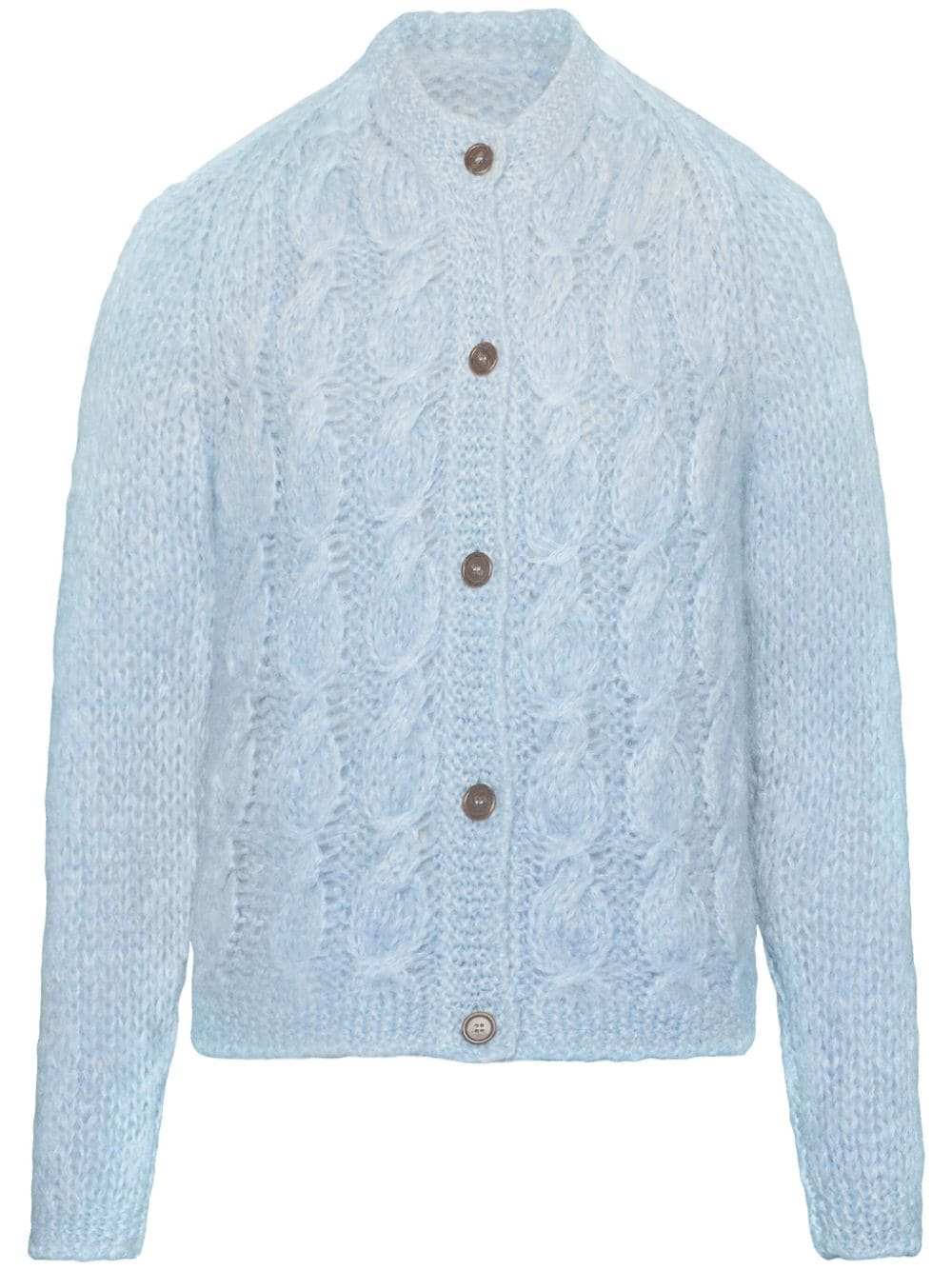 Maison Margiela Cardigan aus Mohairwollgemisch - Blau von Maison Margiela