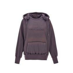 Maison Margiela Lila Baumwoll Kapuzenpullover von Maison Margiela