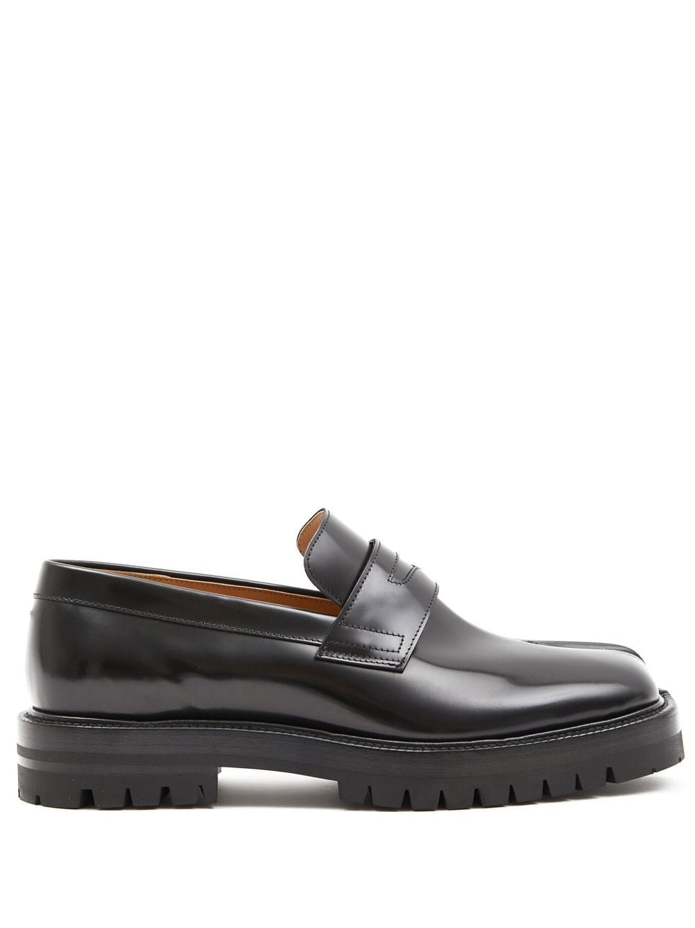 Maison Margiela Tabi Loafer - Schwarz von Maison Margiela