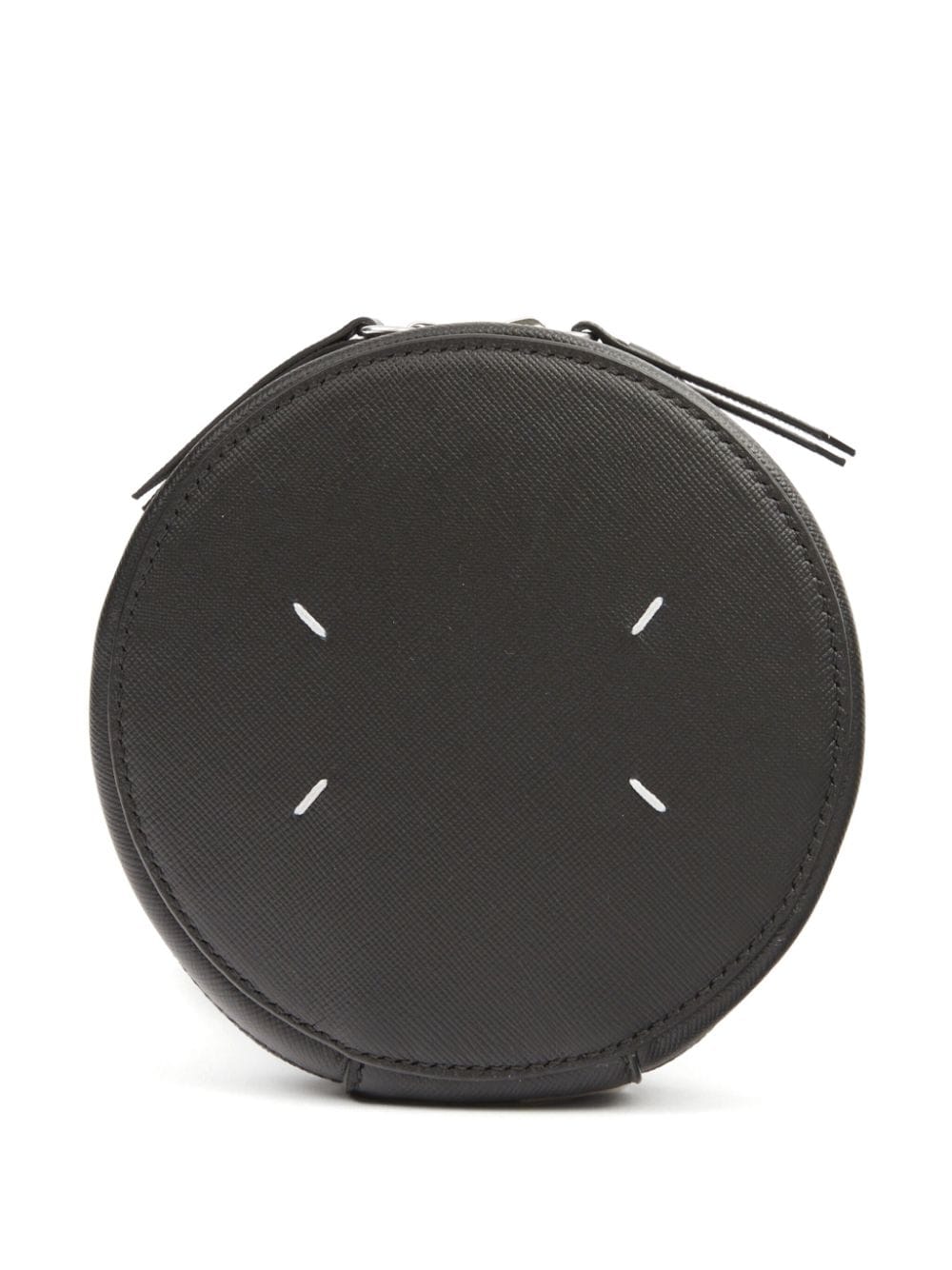 Maison Margiela Micro Circle Schultertasche - Schwarz von Maison Margiela