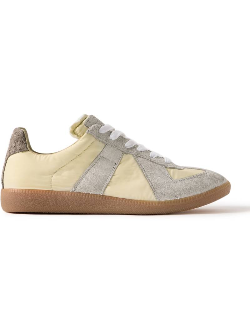 Maison Margiela - Replica Shell and Suede Sneakers - Men - Neutrals - EU 44 von Maison Margiela