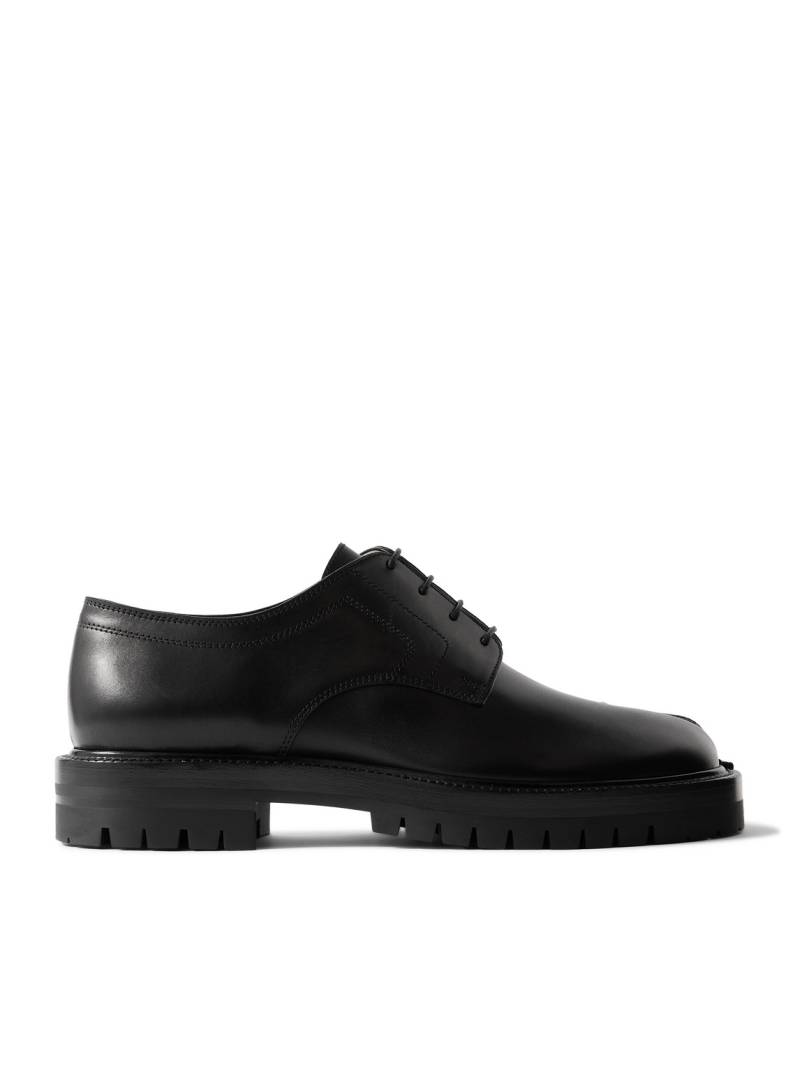 Maison Margiela - Tabi Split-Toe Leather Derby Shoes - Men - Black - EU 41 von Maison Margiela