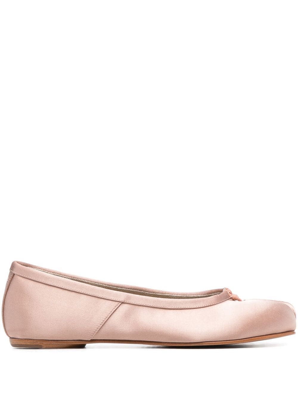 Maison Margiela Tabi Satin Ballerinas - Rosa von Maison Margiela