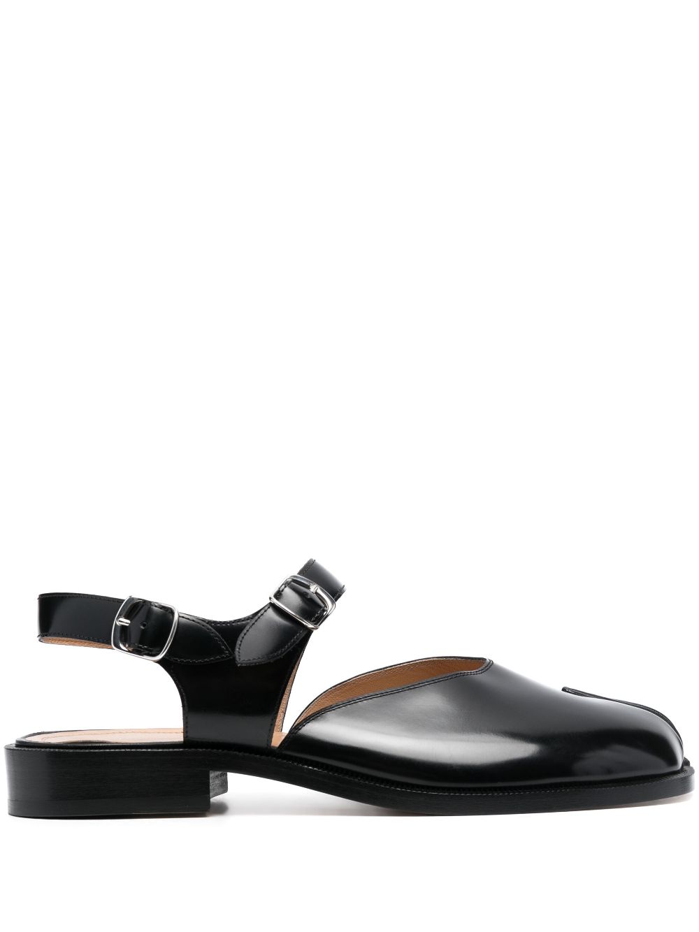 Maison Margiela Tabi Sandalen mit Knöchelriemen - Schwarz von Maison Margiela