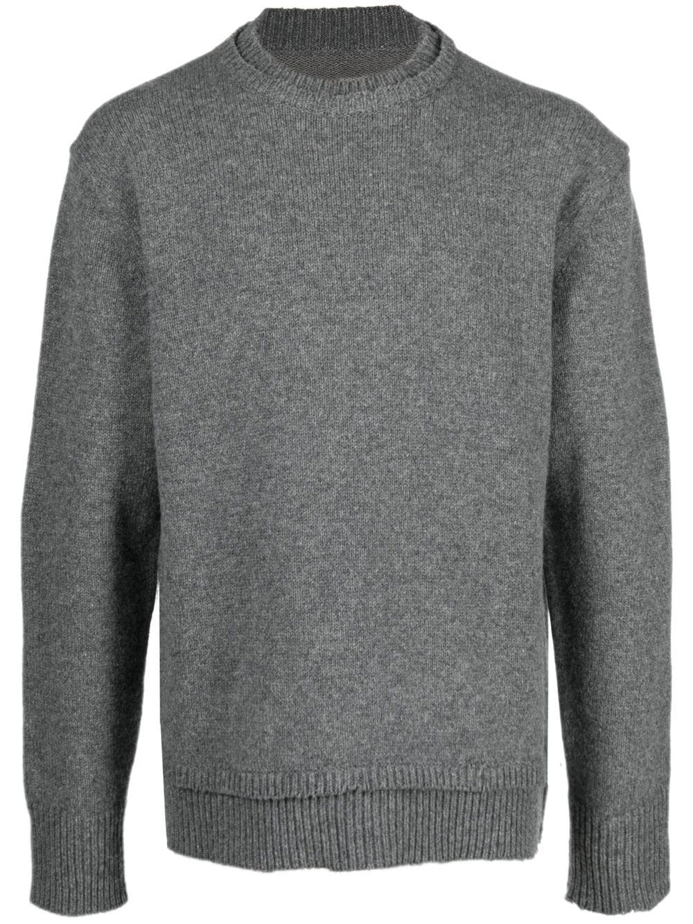 Maison Margiela Pullover mit Ellenbogen-Patches - Grau von Maison Margiela