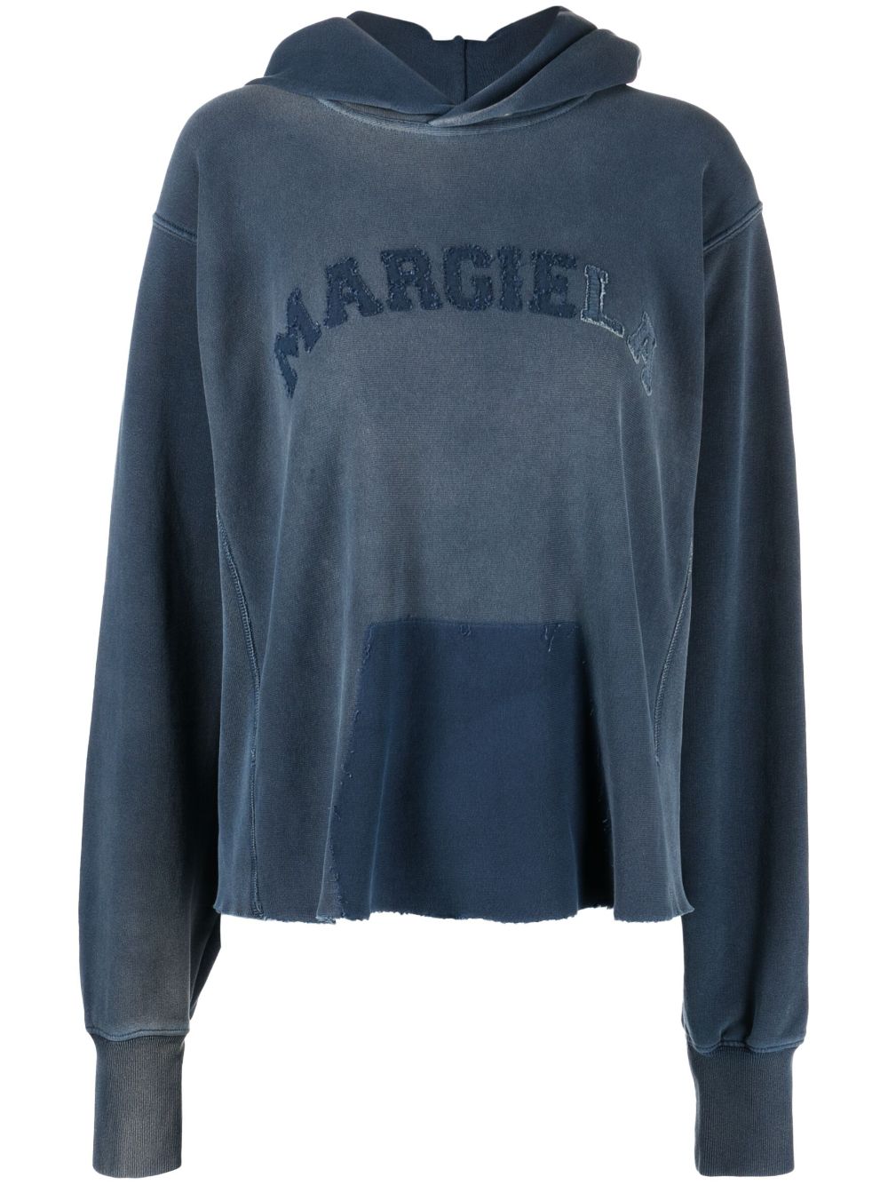 Maison Margiela Memory Of Hoodie aus Bio-Baumwolle - Blau von Maison Margiela