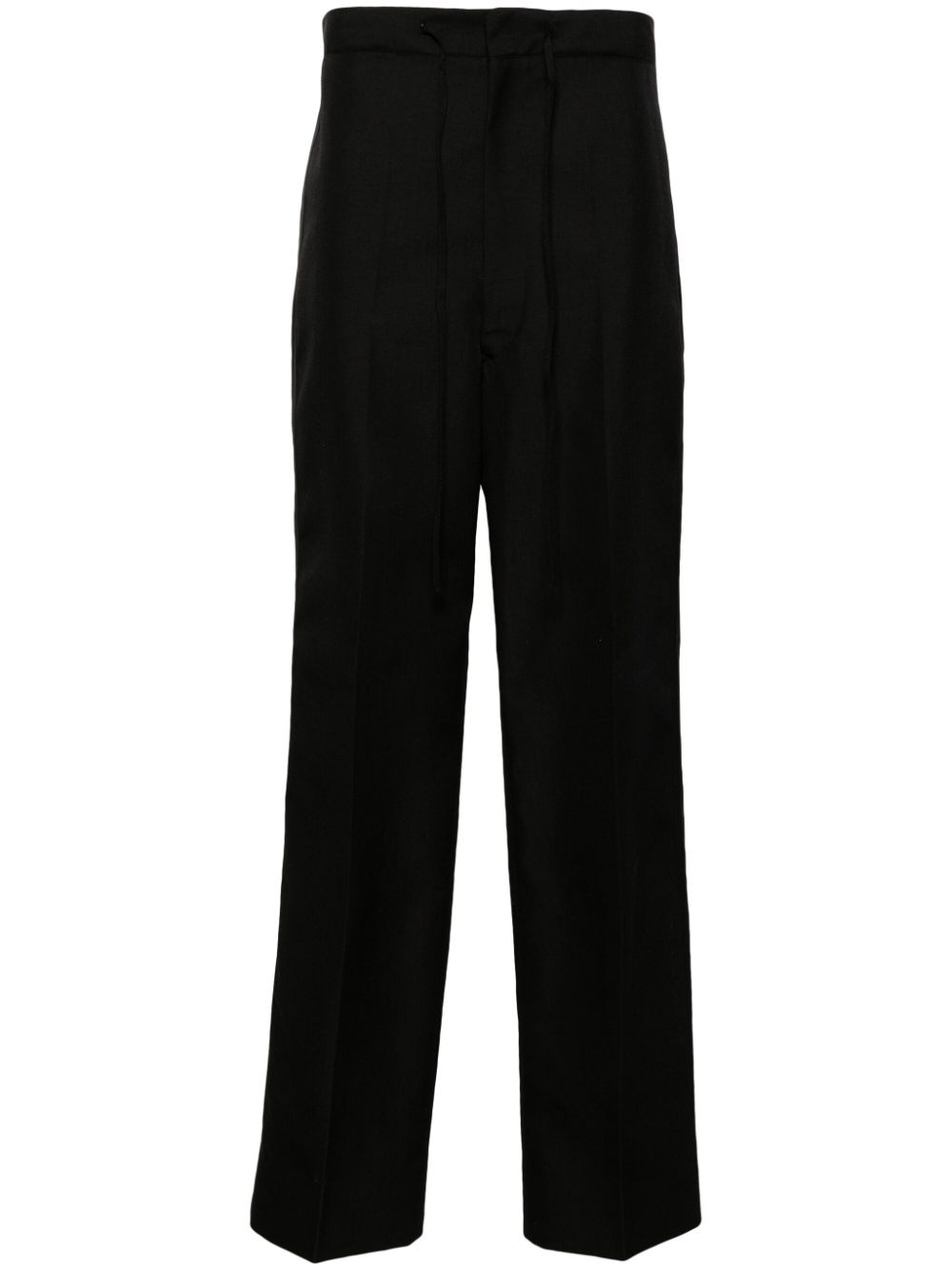 Maison Margiela Weite Hose mit hohem Bund - Schwarz von Maison Margiela