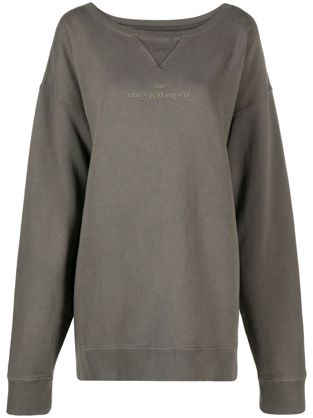 Maison Margiela Sweatshirt mit Stickerei - Grün von Maison Margiela