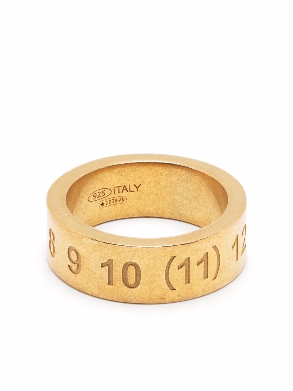 Maison Margiela Number 11 Ring - Gold von Maison Margiela