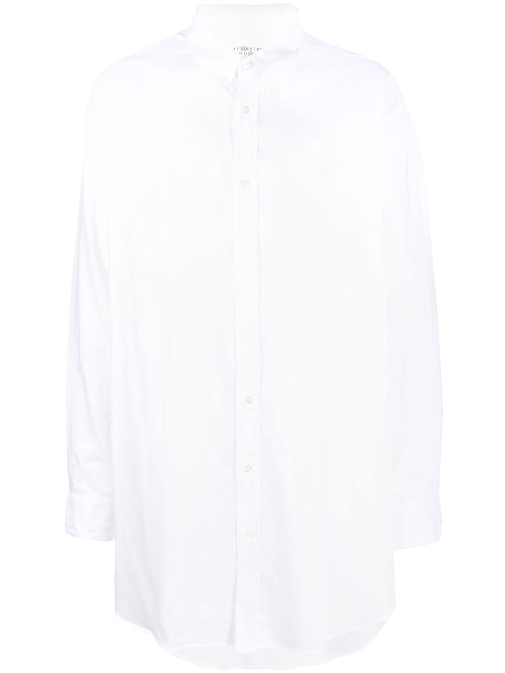 Maison Margiela Oxford-Hemd aus Bio-Baumwolle - Weiß von Maison Margiela