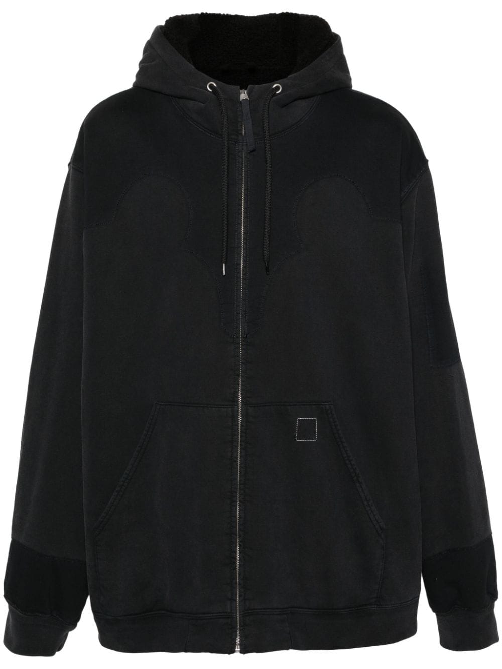 Maison Margiela Hoodie mit tiefen Schultern - Schwarz von Maison Margiela