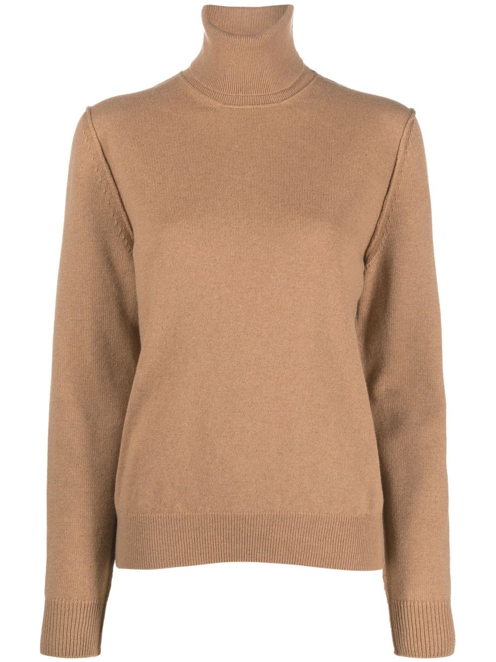 Maison Margiela Kaschmirpullover mit Rollkragen - Nude von Maison Margiela