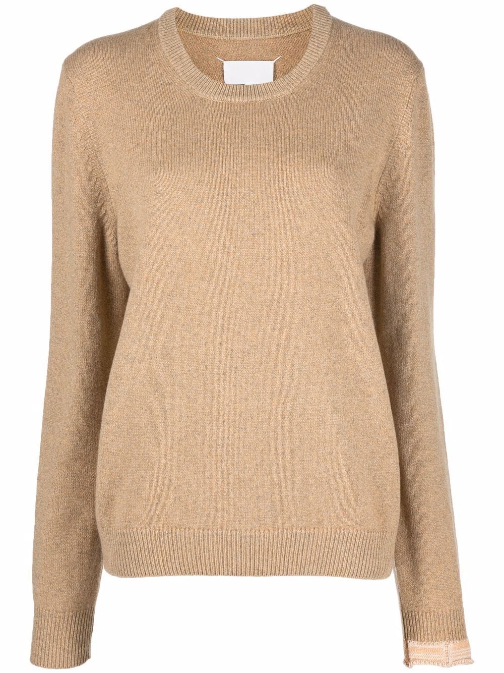 Maison Margiela Pullover mit Rundhalsausschnitt - Nude von Maison Margiela