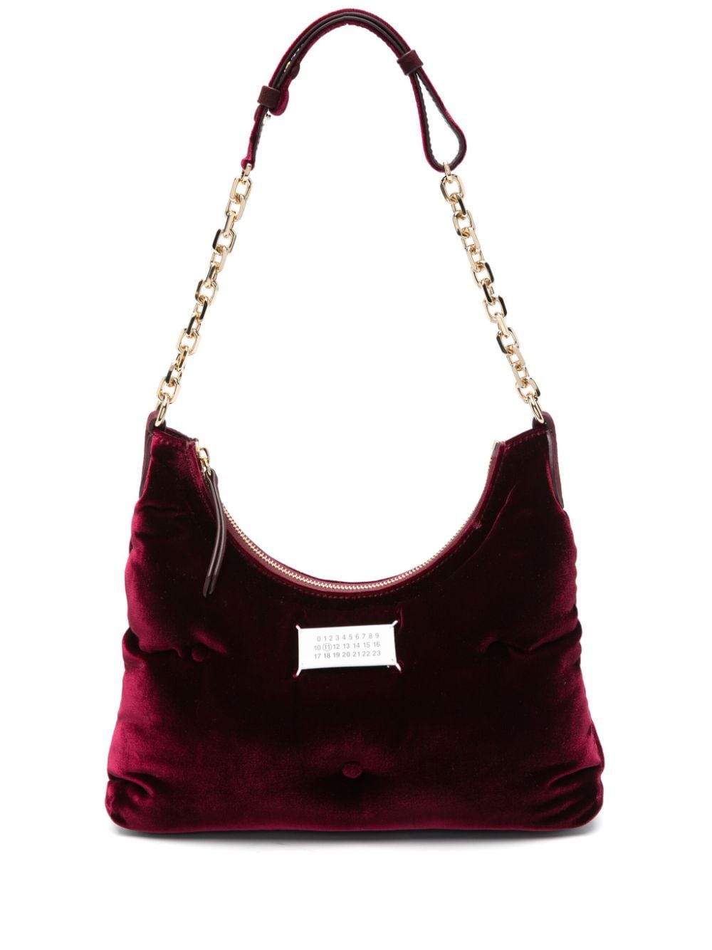 Maison Margiela Kleine Glam Slam Schultertasche - Rot von Maison Margiela