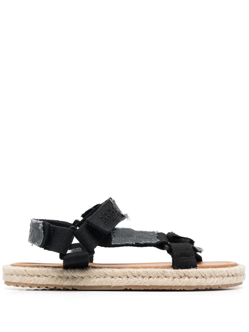 Maison Margiela Sandalen im Patchwork-Look - Schwarz von Maison Margiela