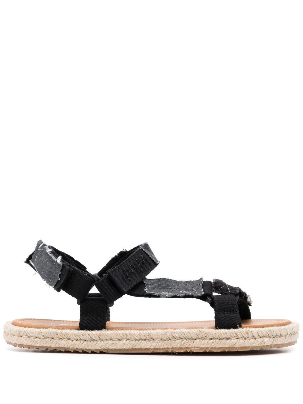 Maison Margiela Sandalen im Patchwork-Look - Schwarz von Maison Margiela