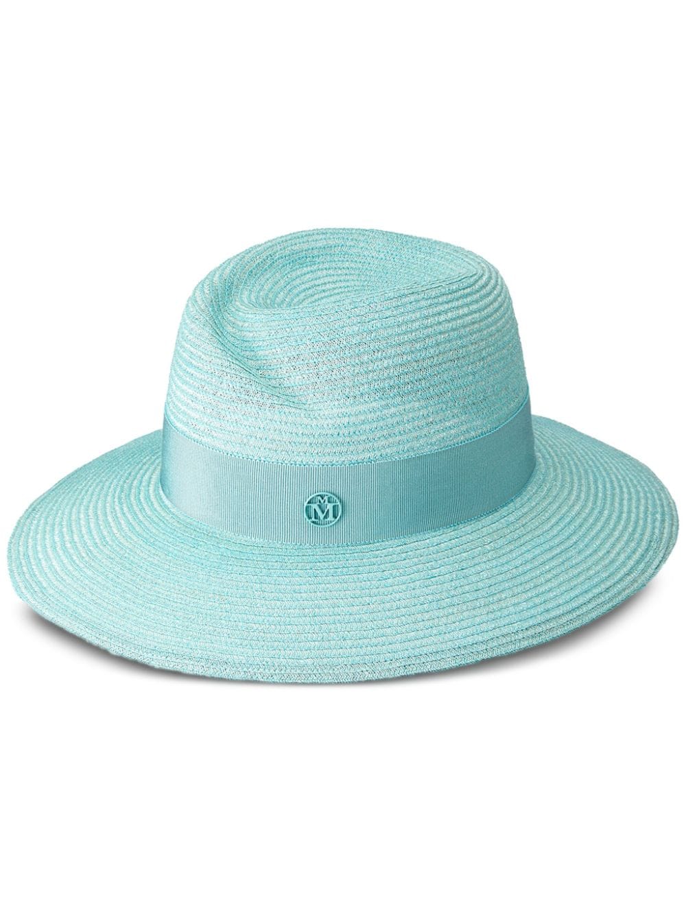 Maison Michel Virginie Fedora - Blau von Maison Michel