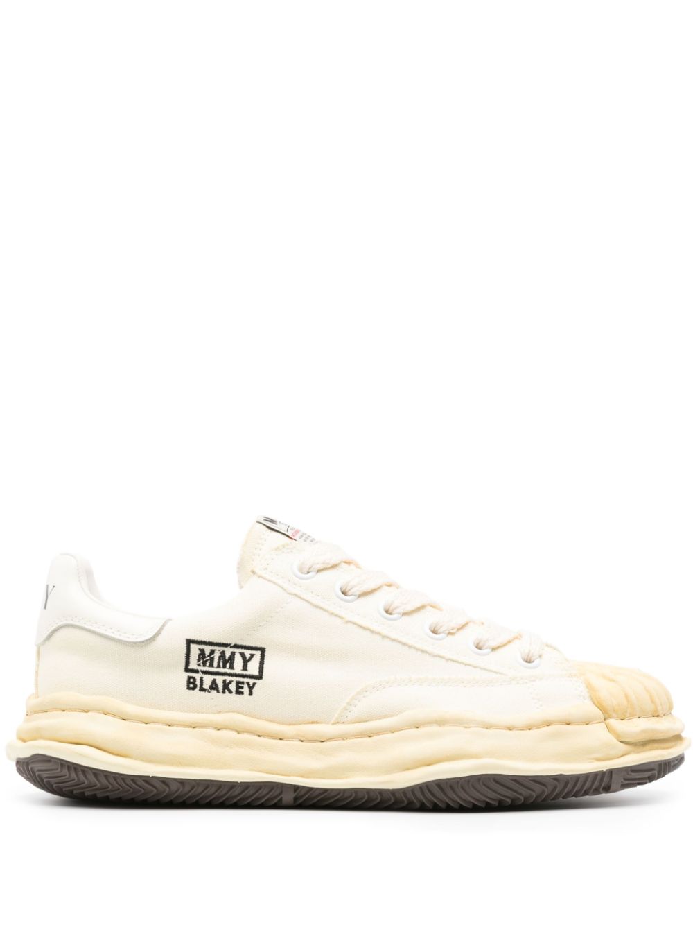 Maison Mihara Yasuhiro Blakey Sneakers aus Canvas - Nude von Maison Mihara Yasuhiro