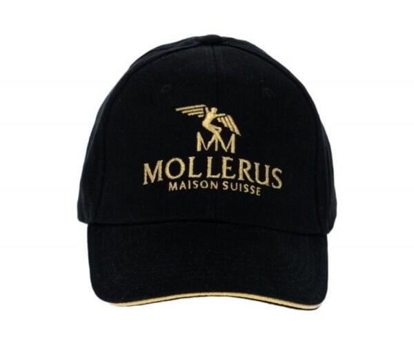 Maison Mollerus - Maison Mollerus Baseball Cap Black, Gold von Maison Mollerus
