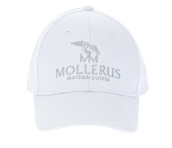 Maison Mollerus - Maison Mollerus Baseball Cap Snow, Silber von Maison Mollerus