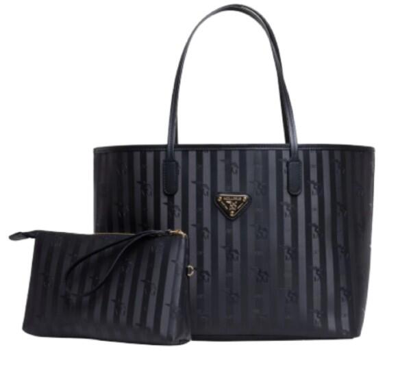 Maison Mollerus - Maison Mollerus Vinerus Black Cityshopper Medium, Bern Gold von Maison Mollerus
