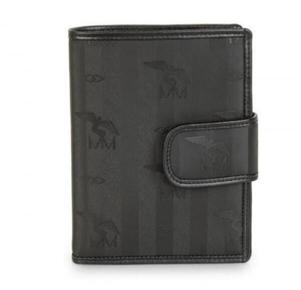 Maison Mollerus - Maison Mollerus Vinerus Black Portemonnaie, Roseg gold von Maison Mollerus