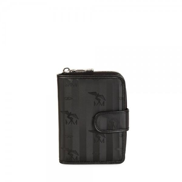 Maison Mollerus - Maison Mollerus Vinerus Black Portemonnaie, Säntis silber von Maison Mollerus