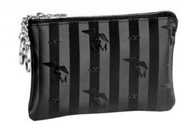 Maison Mollerus - Maison Mollerus Vinerus Black Schlüsseletui, Albis silber von Maison Mollerus