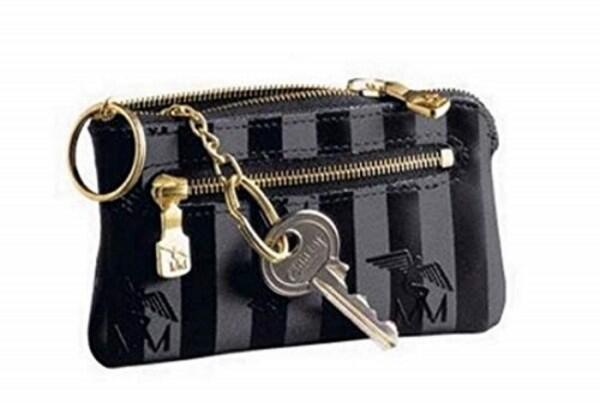 Maison Mollerus - Maison Mollerus Vinerus Black Schlüsseletui, Aubrig Gold von Maison Mollerus