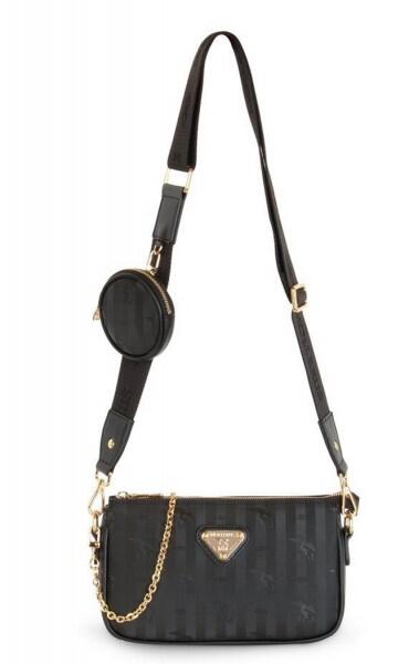 Maison Mollerus - Maison Mollerus Vinerus Black Umhängetasche, Zell Gold von Maison Mollerus