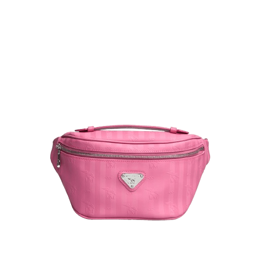Maison Mollerus - Maison Mollerus Vinerus Bubble Pink Gürteltasche / Bauchtasche, Brienz Silber von Maison Mollerus