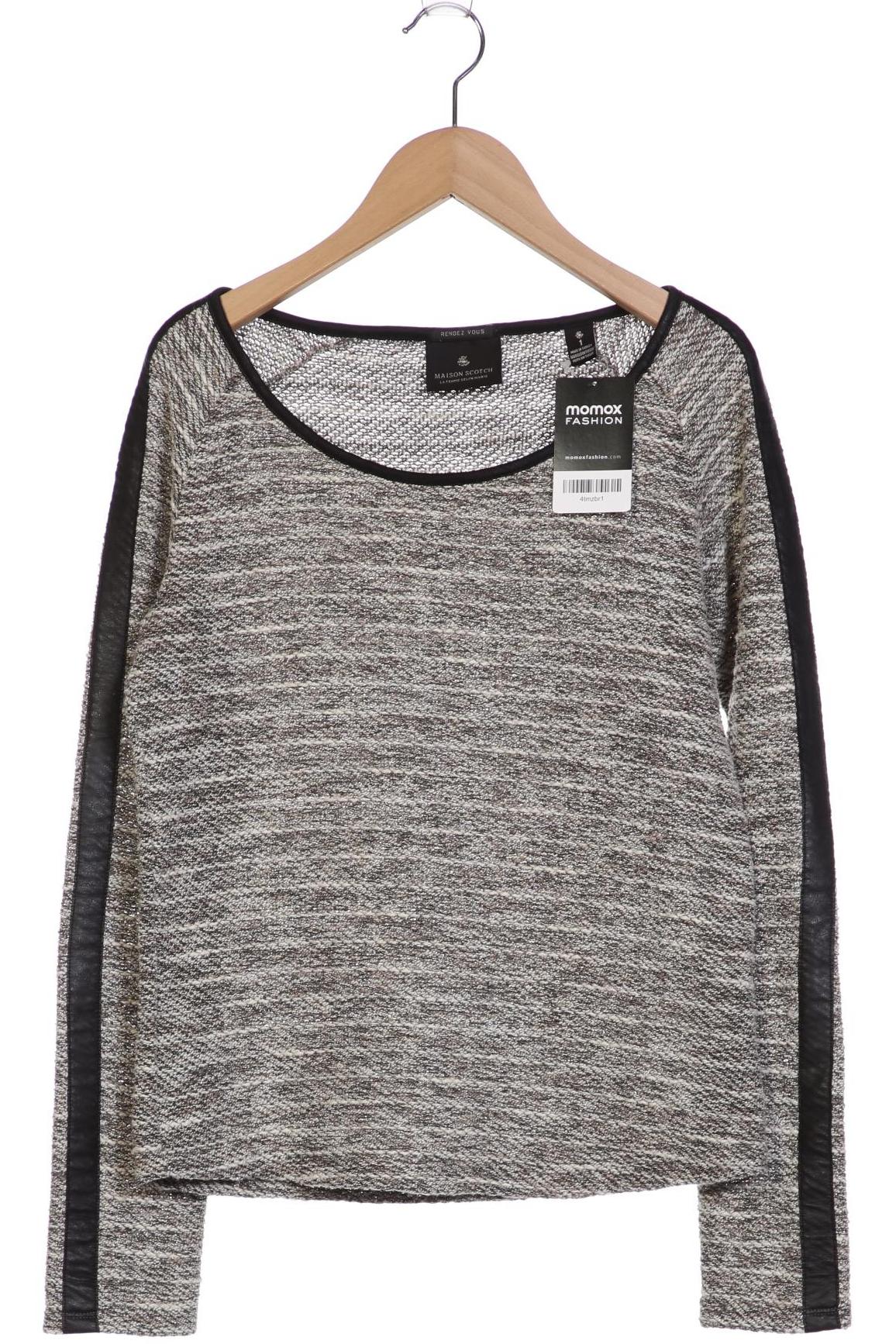 Maison Scotch Damen Pullover, grau, Gr. 34 von Maison Scotch