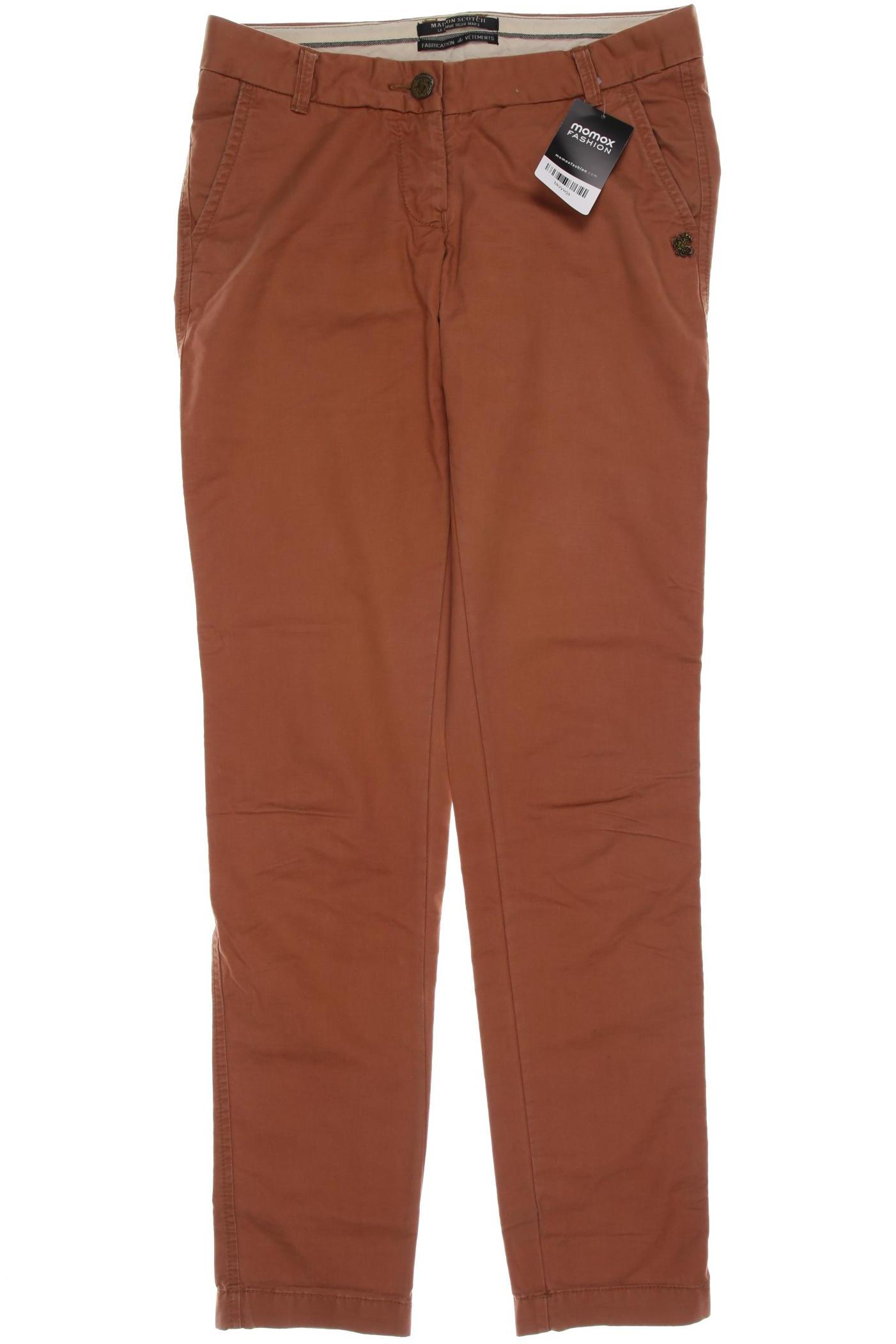 Maison Scotch Damen Stoffhose, braun von Maison Scotch