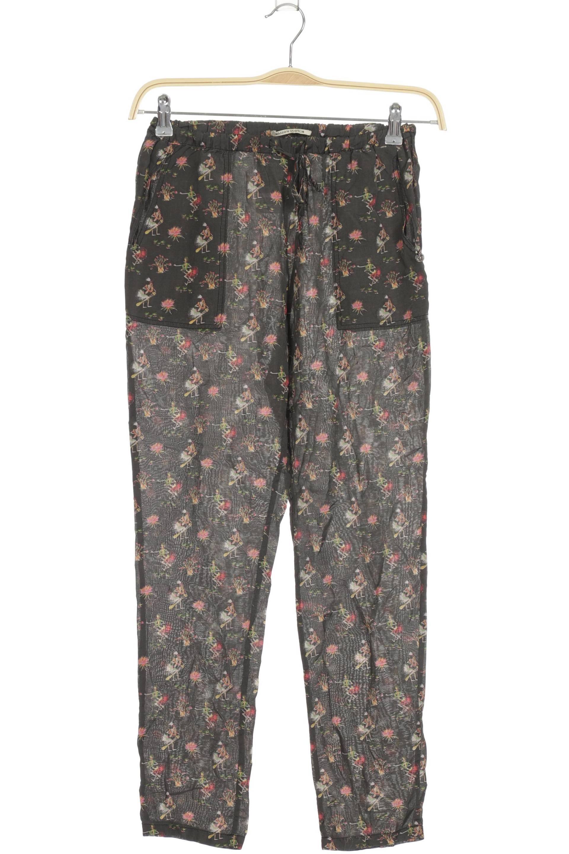 Maison Scotch Damen Stoffhose, grün von Maison Scotch