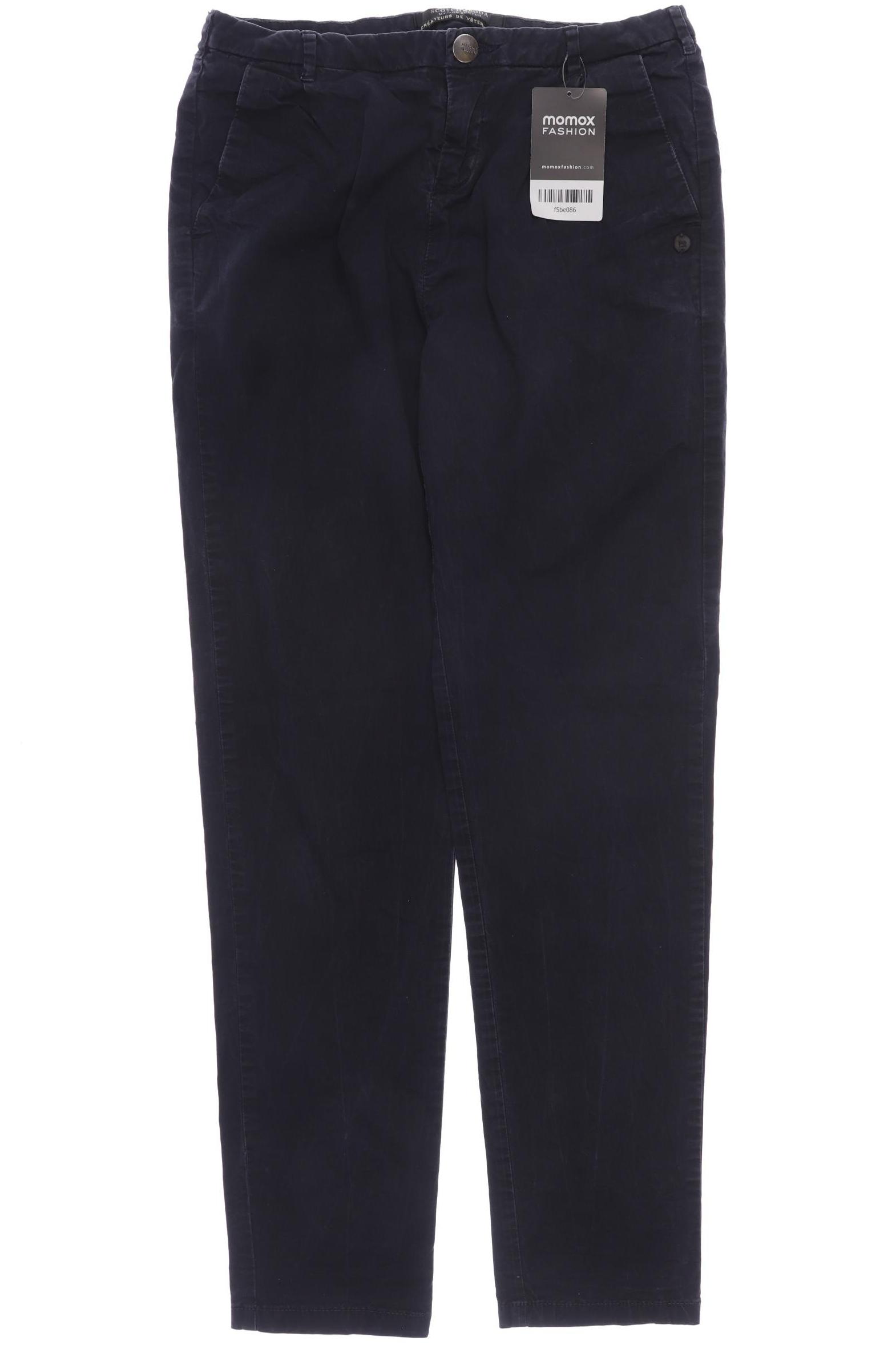 Maison Scotch Damen Stoffhose, blau von Maison Scotch