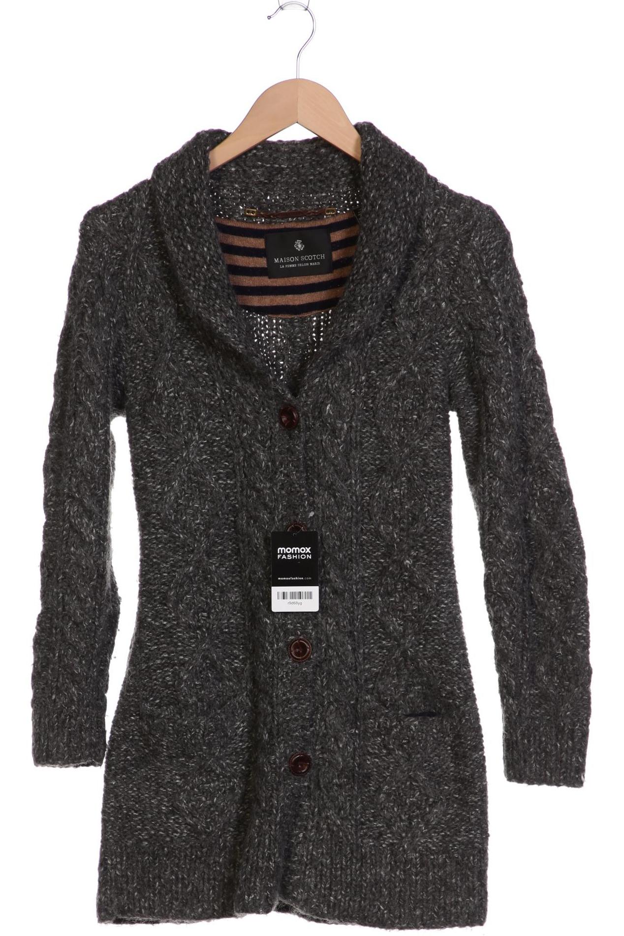 Maison Scotch Damen Strickjacke, grau von Maison Scotch