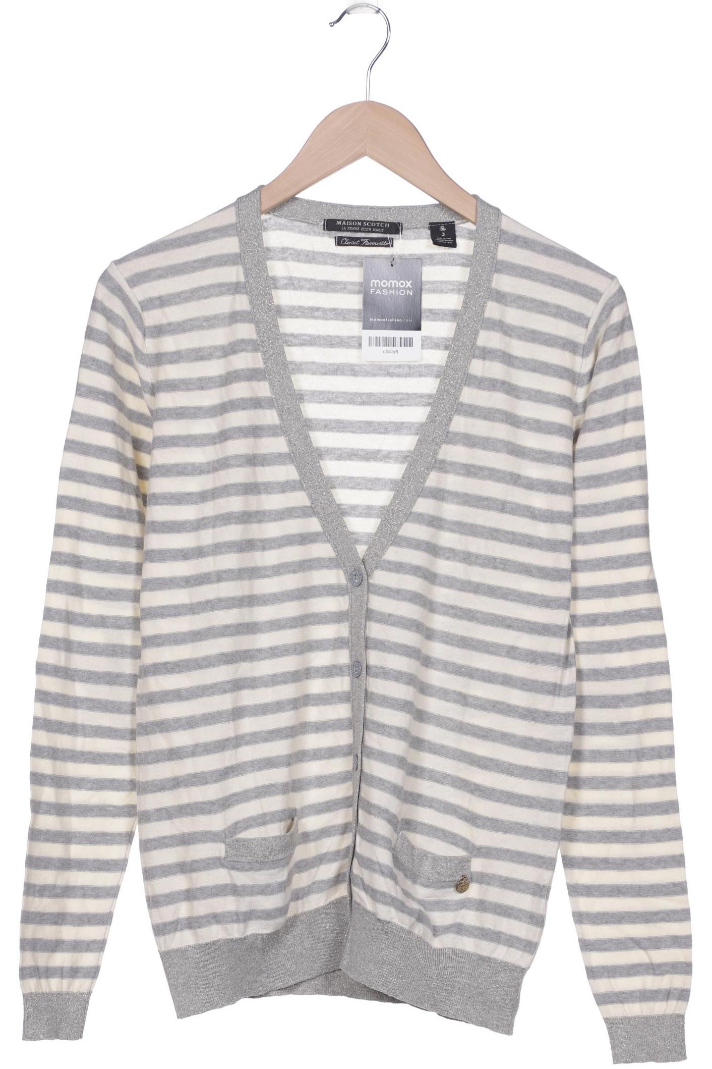 Maison Scotch Damen Strickjacke, grau von Maison Scotch