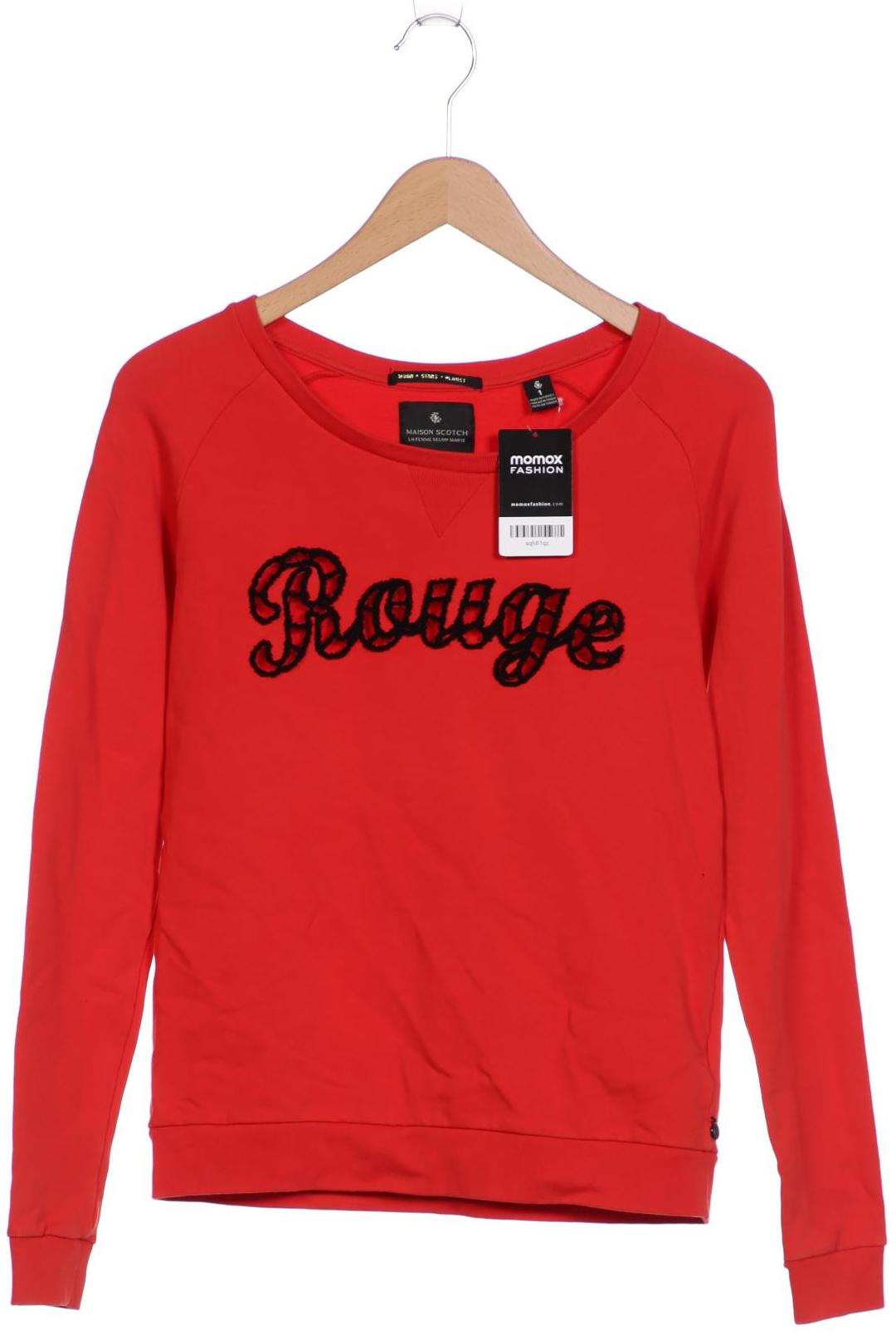 Maison Scotch Damen Sweatshirt, rot von Maison Scotch