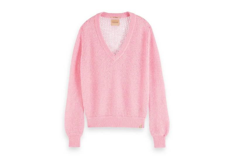 Maison Scotch Fleecepullover Maison Scotch Damen Pullover Fuzzy V-Neck 156255 von Maison Scotch